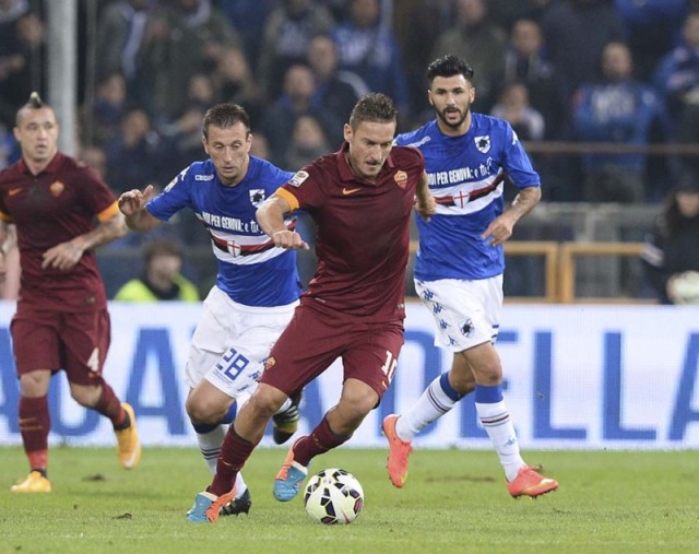 Soi kèo Sampdoria – Roma