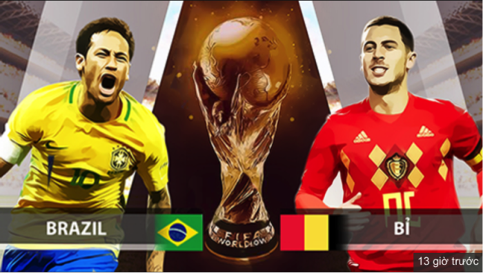 Soi kèo World cup thẻ phạt Brazil – Bỉ, 01h00 ngày 7/7