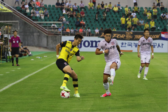 Soi kèo Sangju Sangmu – Jeonnam Dragons, 17h30 ngày 1/9